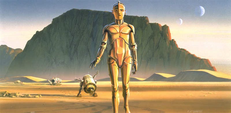 Illustration for article titled In Memory of Ralph McQuarrie, the Artist who Designed Darth Vader & R2-D2